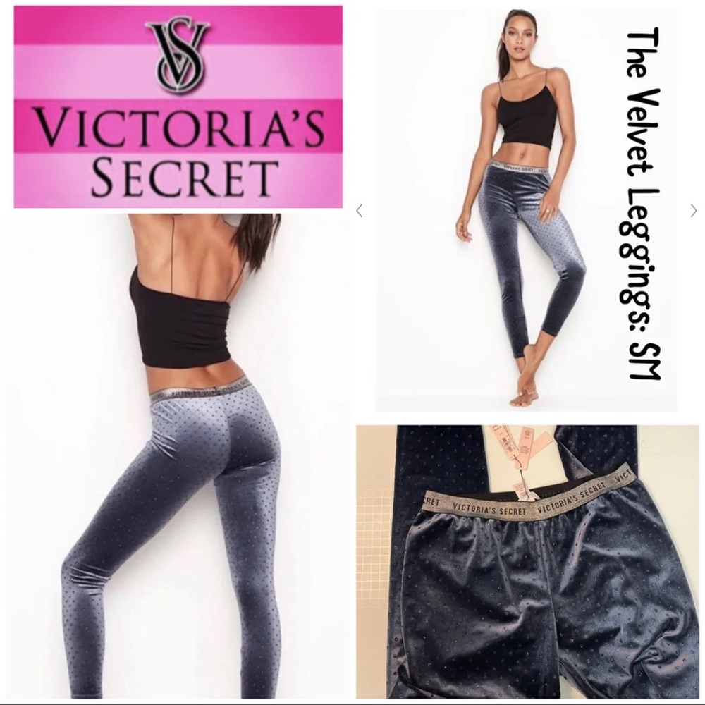 Victoria's Secret The Velvet Leggings SM